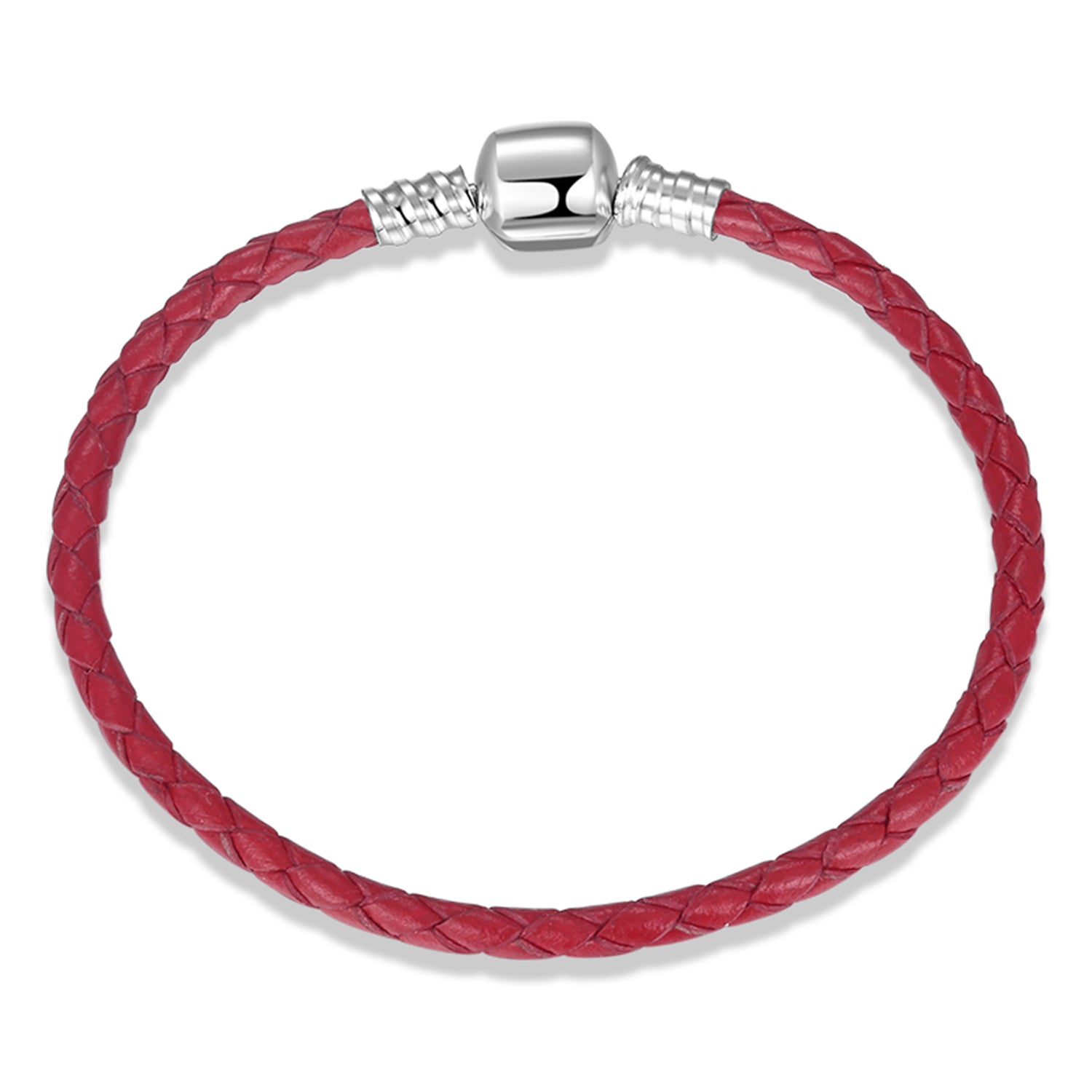 Rotes Leder-Armband