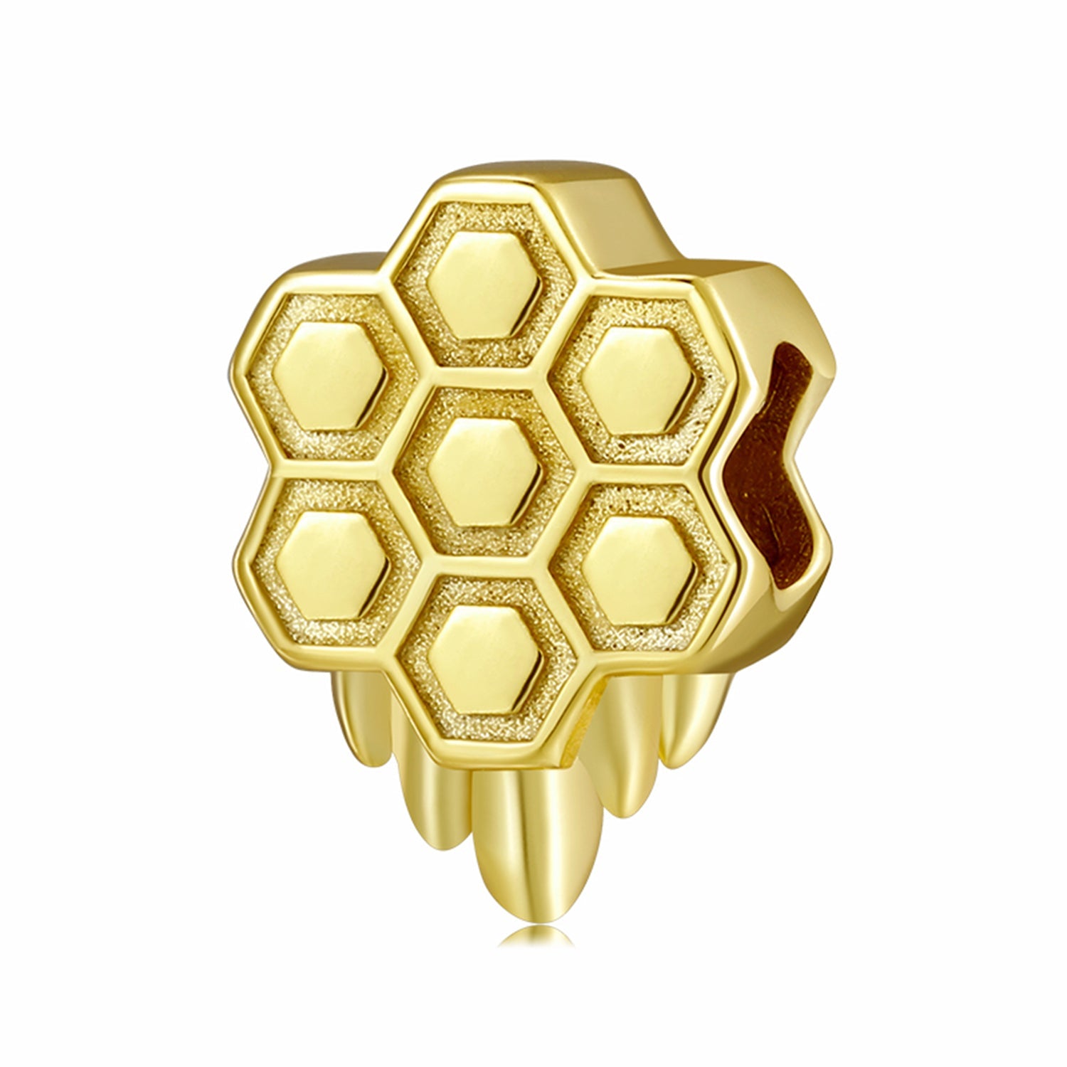 Goldene Bienenwaben