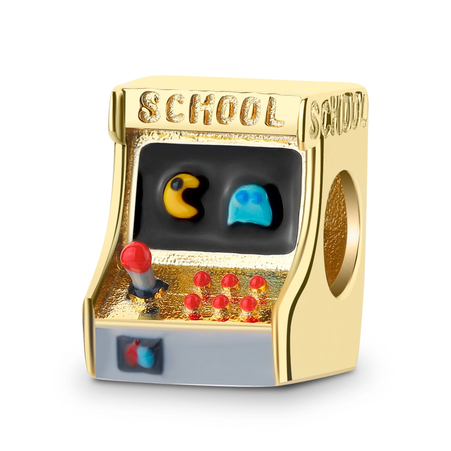 Goldener Spieleautomat Pacman