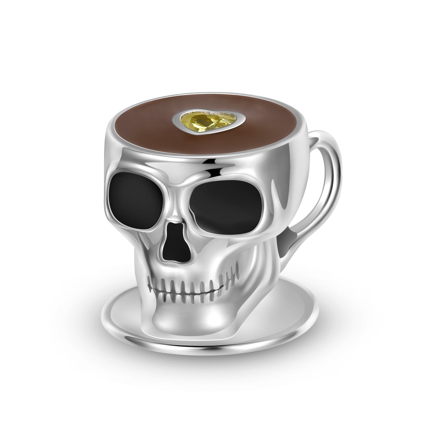Kaffetasse im Totenkopfdesign