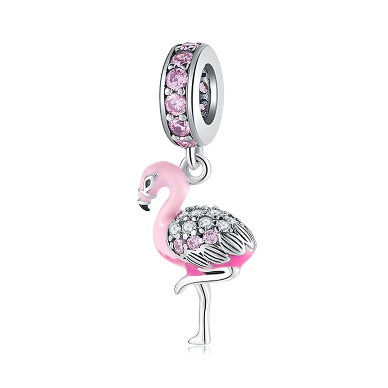 Flamingo mit Zirconia