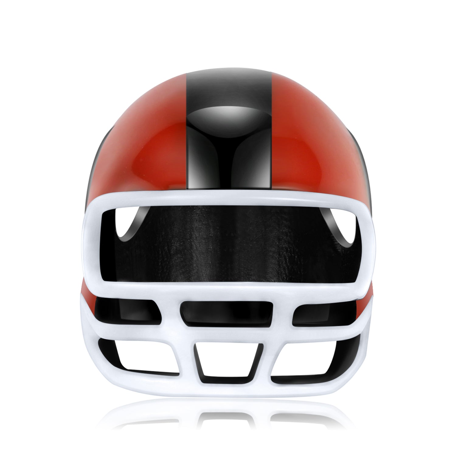 Black Skull Football Helmet (Helmet Only)