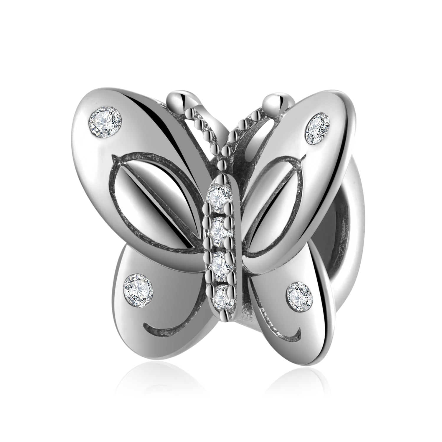 Silver butterfly