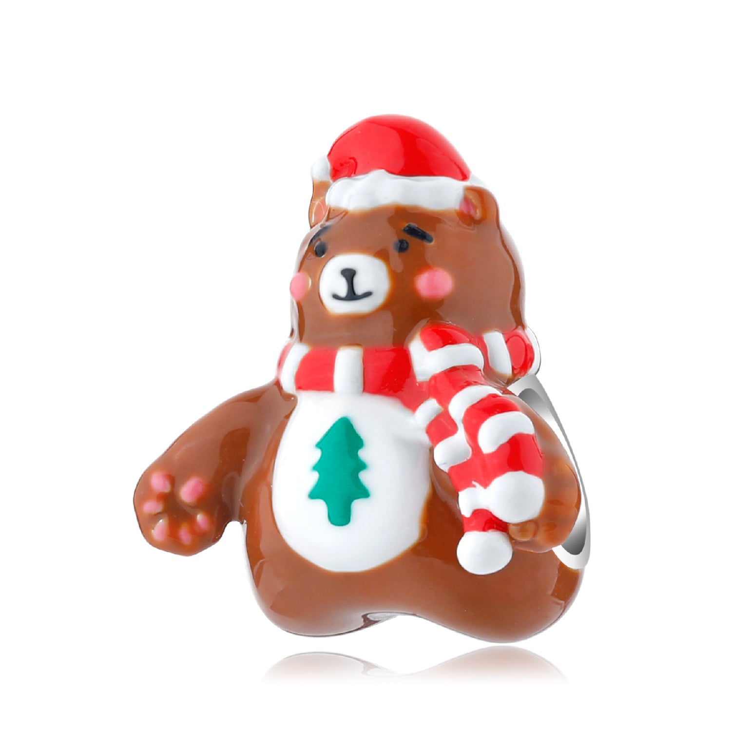 Fat Christmas bear