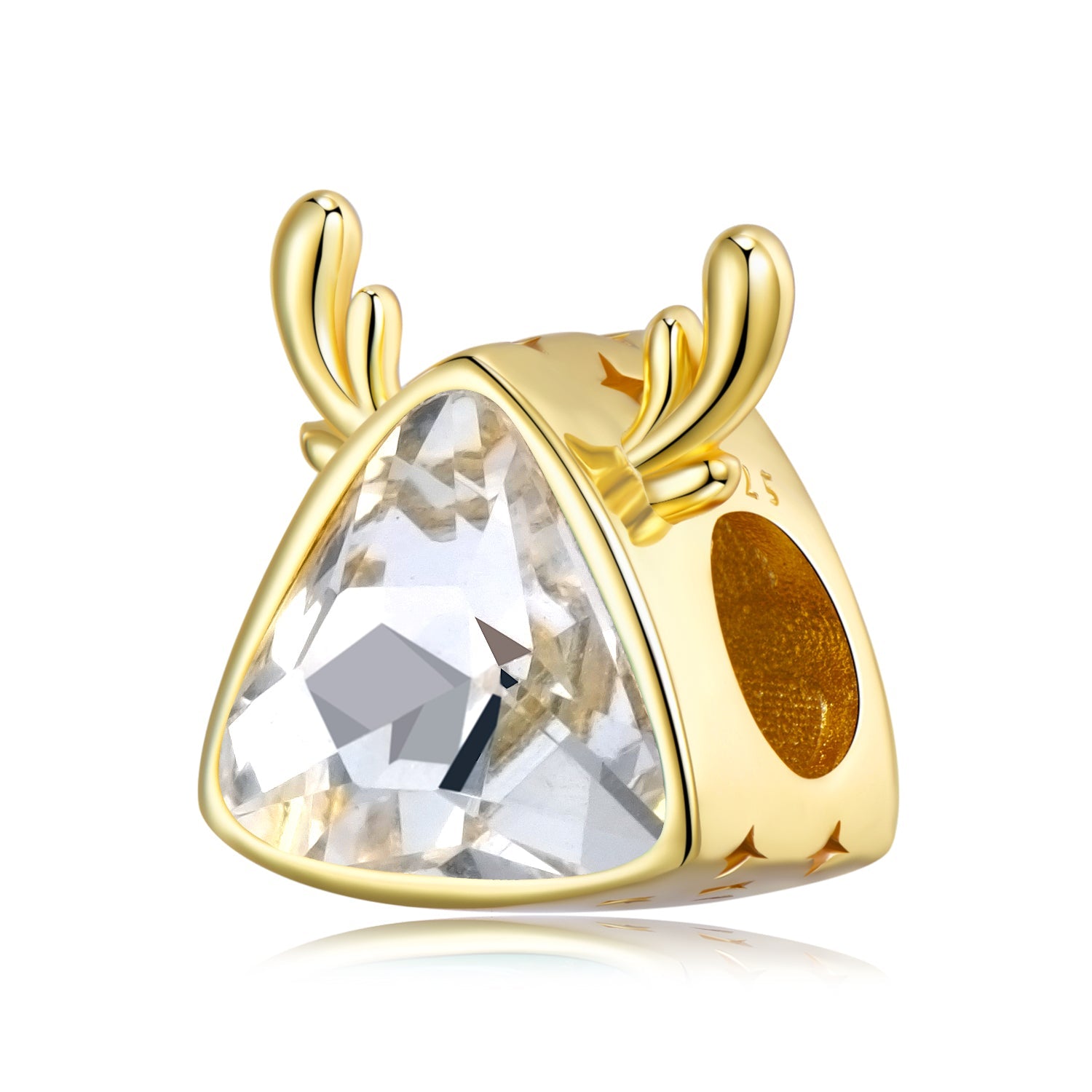 Golden Christmas Diamond (white)